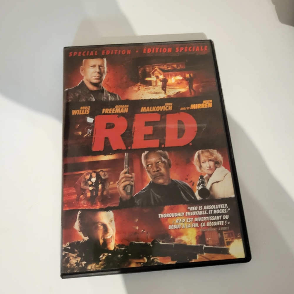 Red on DVD